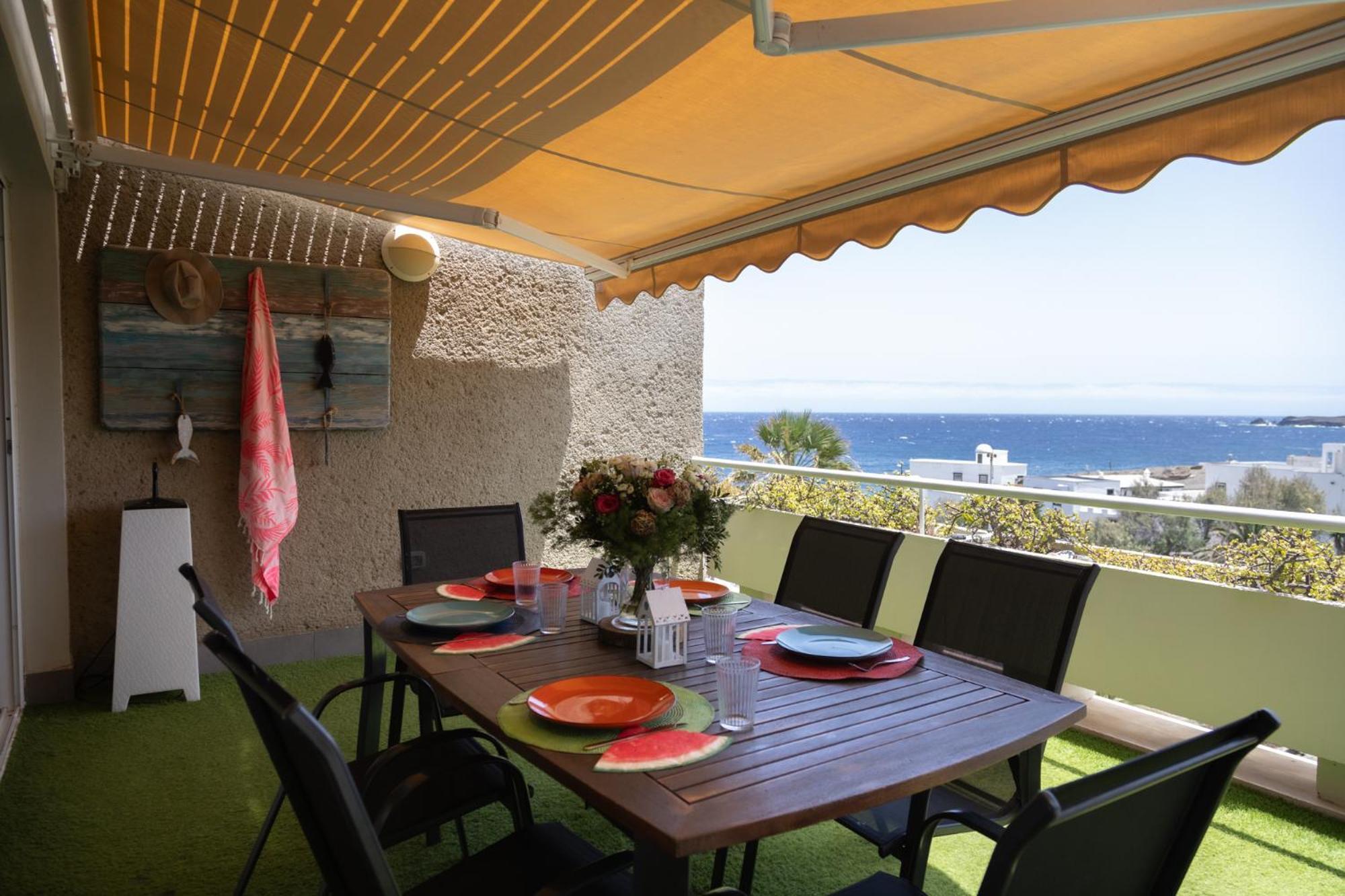 Апартаменты Vistas Al Mar Junto A La Playa 2D Порис-де-Абона Экстерьер фото